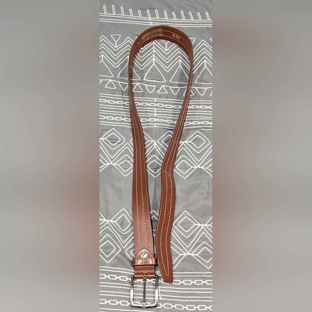 Arturo Vannini Brown Leather Belt Size Large